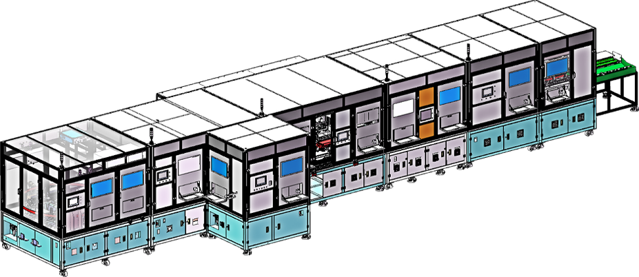 Fully Automated Welding Line for Automotive Piping Assemblies